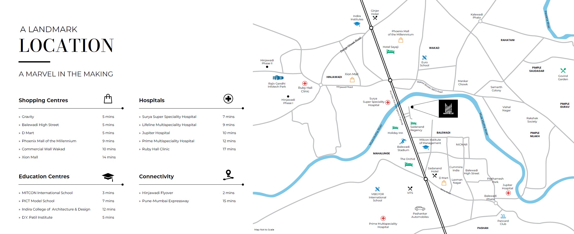 Platinum Marvelle Location Map